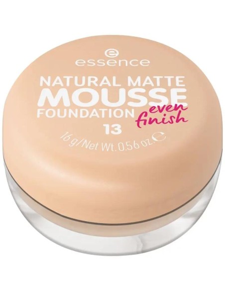 Essence Maquillaje En Mousse Natural Matte Mousse Foundation 13, 16 gr