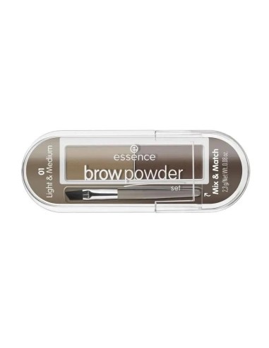 Essence Set Polvos Para Cejas 01, 2,3 gr