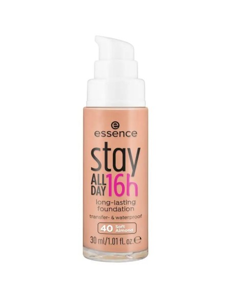 Essence Stay All Day 16H Base De Maquillaje De Larga Duración 40, 30 ml