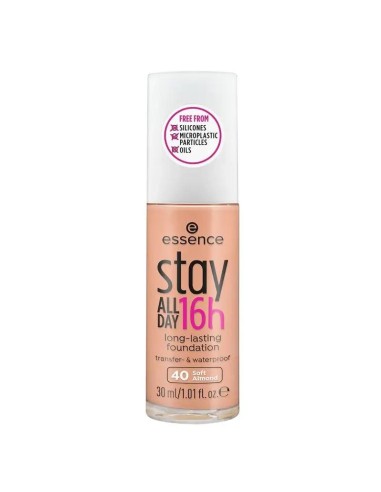 Essence Stay All Day 16H Base De Maquillaje De Larga Duración 40, 30 ml