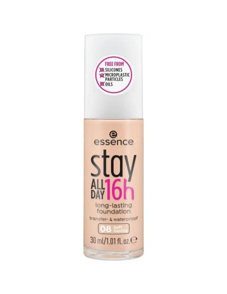 Essence Stay All Day 16H Long-Lasting Maquillaje 08, 30 ml