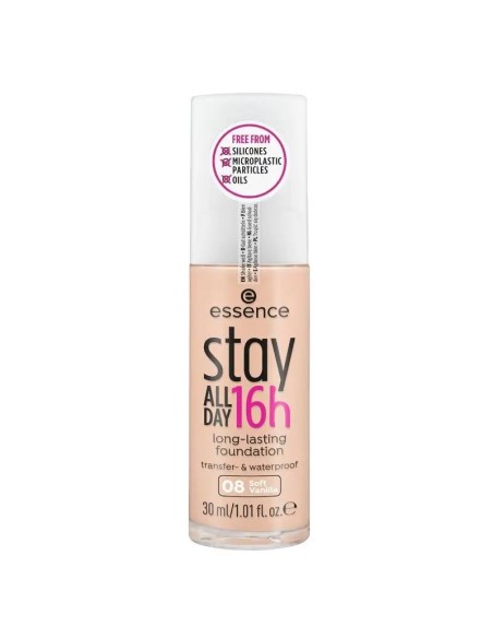 Essence Stay All Day 16H Long-Lasting Maquillaje 08, 30 ml
