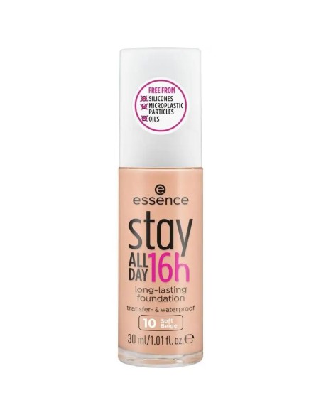 Essence Stay All Day 16H Long-Lasting Maquillaje 10, 30 ml