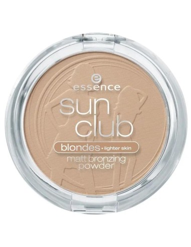 Essence Sun Club Polvo Bronceador Mate 01, 15 gr