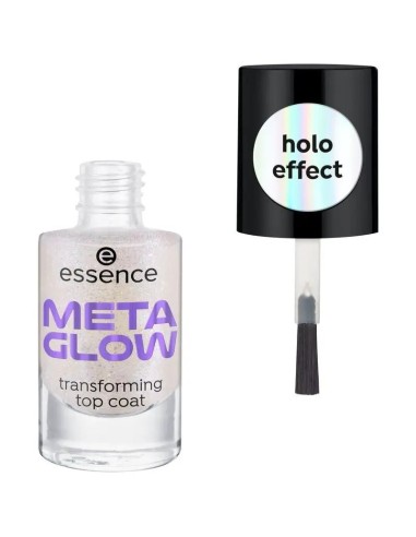 Essence Top Coat Meta Glow, 8 ml