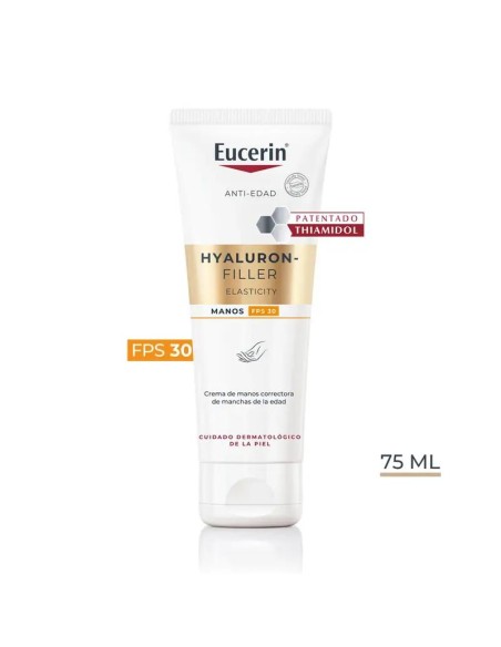 Eucerin Hyaluron Filler Elasticity Crema Manos, 75 ml