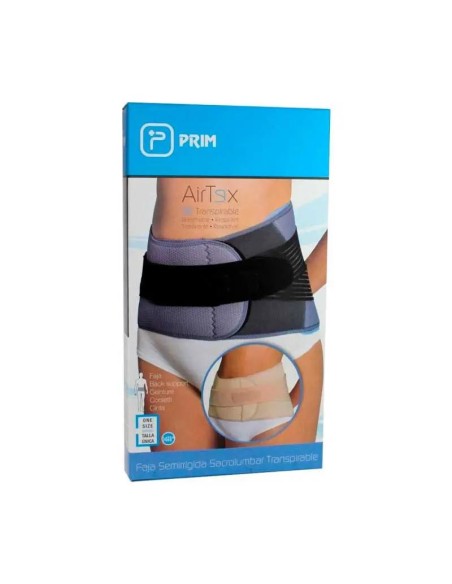 Faja Sacrolumbar Airtex Beig Talla Única