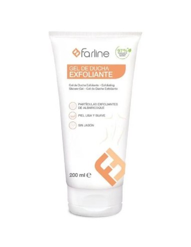 Farline Gel De Ducha Expoliante, 200 ml