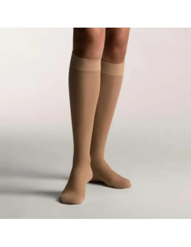 Farmalastic Media Corta Compresión Normal Negro, Talla Pequeña, Unidad