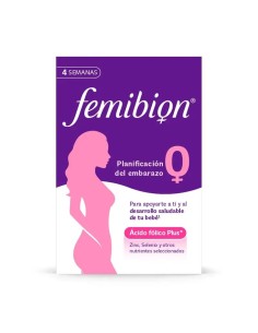 Femibion 0 Planificación del Embarazo con Ácido Fólico Plus, 28 comprimidos