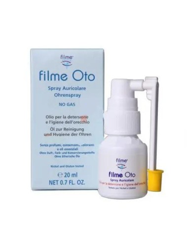 Filme Oto Spray Auricular Para Detersion Higiene, 20ml
