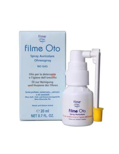 Filme Oto Spray Auricular Para Detersion Higiene, 20ml