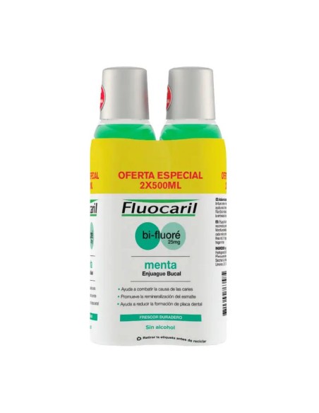 Fluocaril Colutorio Bi-Fluore 2X500 ml