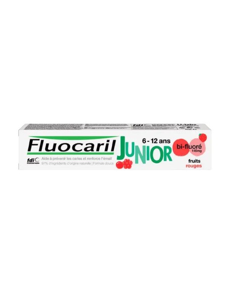 Fluocaril Junior Gel Frutos Rojos 75 ml
