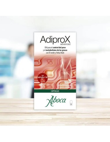 Aboca Adiprox Advanced Cápsulas Contribuye Al Control De Peso, 50 capsula