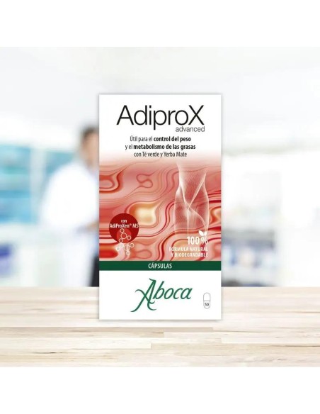 Aboca Adiprox Advanced Cápsulas Contribuye Al Control De Peso, 50 capsula