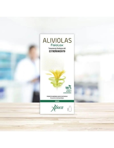 Aboca Aliviolas Fisiolax Jarabe Estreñimiento, Regula Transito Intestinal, Acción Fisiológica, 180 g Aboca Aliviolas Fisiolax Jarabe Estreñimiento, Regula Transito Intestinal, Acción Fisiológica, 180 g