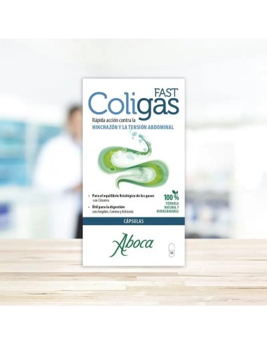 Aboca Coligas Fast Frasco, 50 capsulas