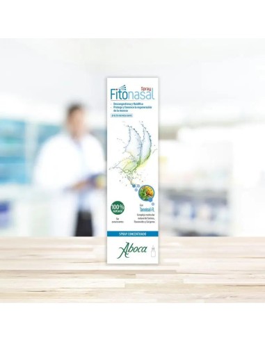 Aboca Fitonasal Spray Concentrado Descongestionante Protector, Congestión E Irritación Nasal, 30 ml
