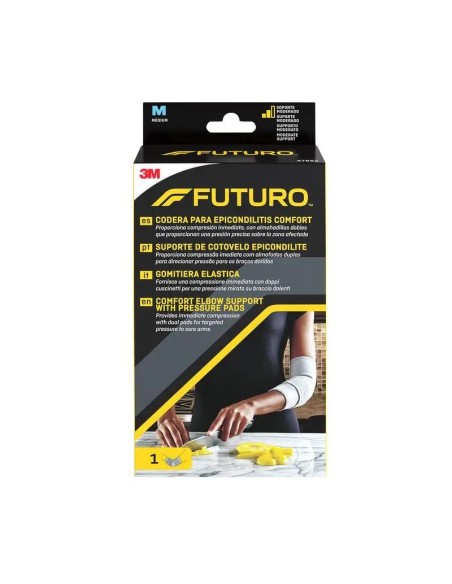 3M Futuro Codera Epicondilitis Soporte de Codo Talla Mediana