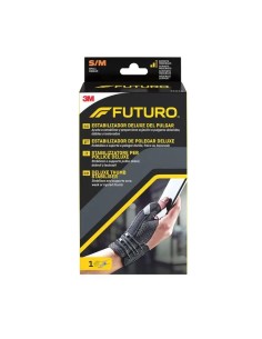3M Futuro Muñequera Pulgar Deluxe Negra 2