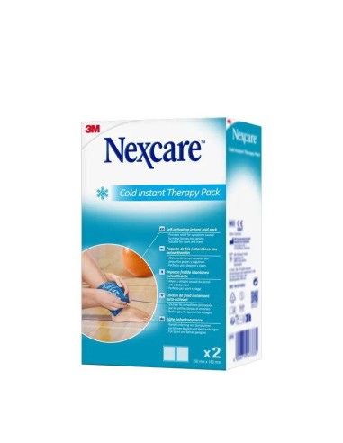 3M Nexcare Coldhot Bolsa Frio 15 x 18 cm 2 unidades