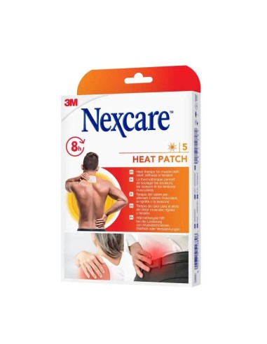3M Nexcare parche de calor 9.5 x 13 cm 5 unidades