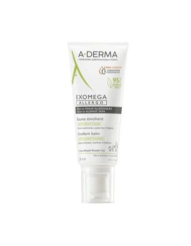 A-Derma Exomega Allergo Bálsamo Emoliente, 200 ml