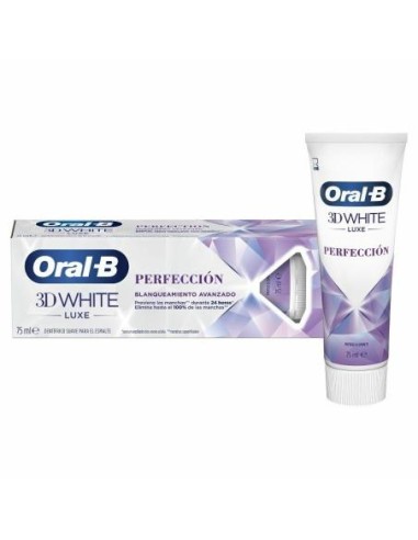 Oral-B 3Dwhite Luxe Perfección Pasta Dentífrica Blanqueadora 75 ml