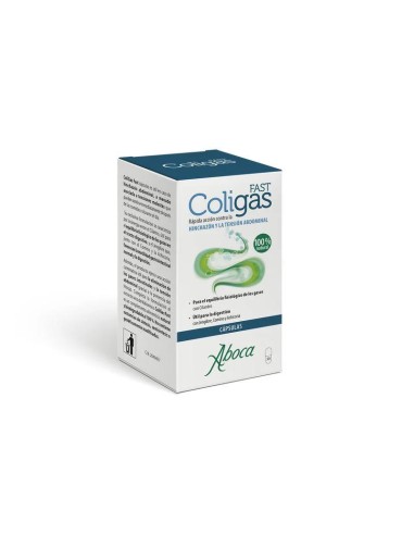 Aboca Coligas Fast Frasco De, 30 capsulas