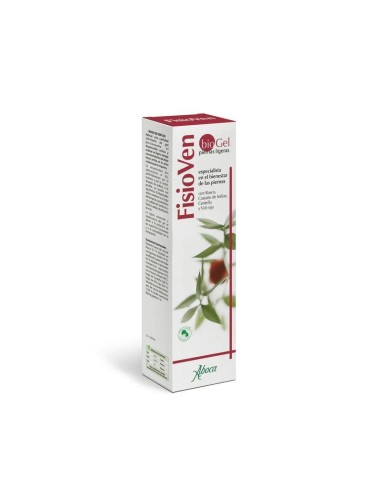 Aboca Fisioven Biogel Favorece La Microcirculación De Las Piernas, Con Rusco, Centella, Vid Roja Y Hammelis, 100 ml