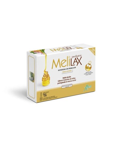 Aboca Melilax Pediatric 6 Microenemas De 5 G Estreñimiento Evacuativo, Libera El Intestino, Irritación E Inflamación