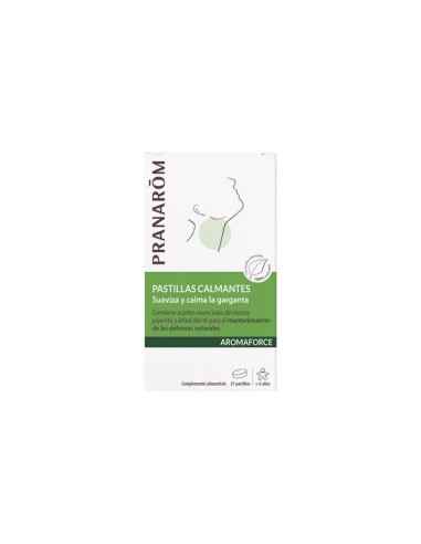 Pranarom Aromaforce 21 Pastillas Garganta