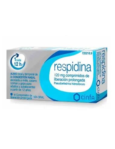 Respidina 120 mg Liberación Prolongada 14 Comprimidos